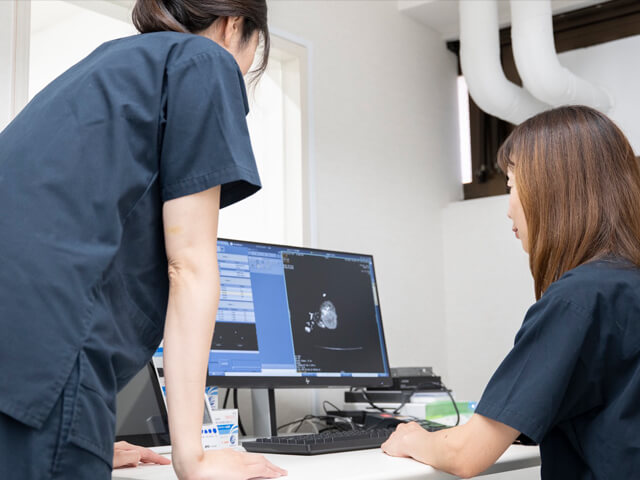 診断から治療まで、トータルサポートを提供