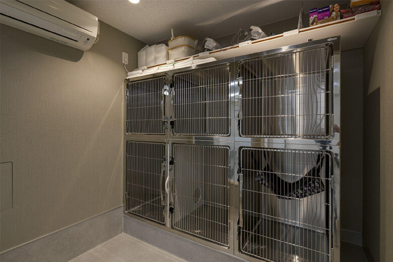 猫専用待合室・診察室・入院室の設置